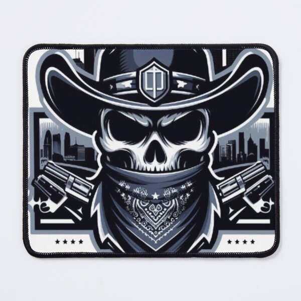 Item preview, City Slicker Cowboy Skulls designed and sold by dreambigdrive38.