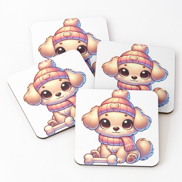 Item preview, Cute Puppy in Winter Clothes designed and sold by DesignHub.