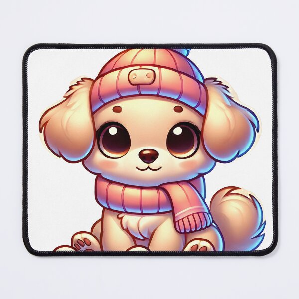 Item preview, Cute Puppy in Winter Clothes designed and sold by DesignHub.