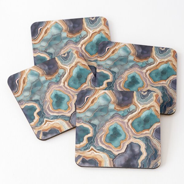 Item preview, Funky Geode Pattern 1 designed and sold by MarkLines.