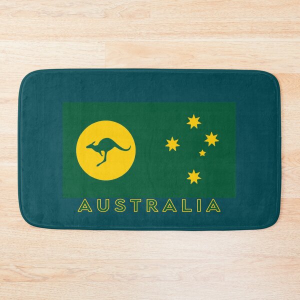 Item preview, Australia Kangaroo Sun Flag. with title Australia  designed and sold by Kangaroo Sun.