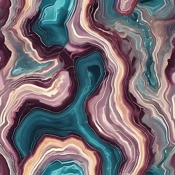 Artwork thumbnail, Funky Geode Pattern 2 by MarkLines