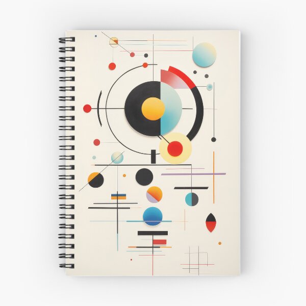 Item preview, Abstract Geometric Bauhaus/Kandinsky Art Print  designed and sold by VanKlin.