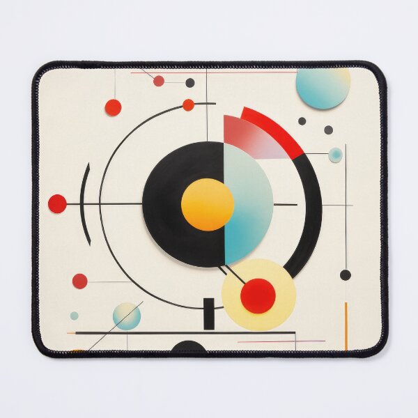 Item preview, Abstract Geometric Bauhaus/Kandinsky Art Print  designed and sold by VanKlin.