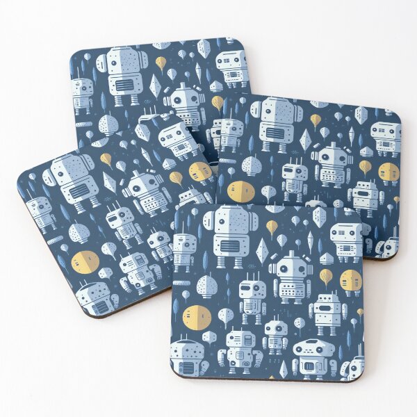 Item preview, futuristic robots designed and sold by Brian Nicholls.