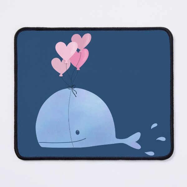 Item preview, linda ballena con corazones designed and sold by CreativeElle.