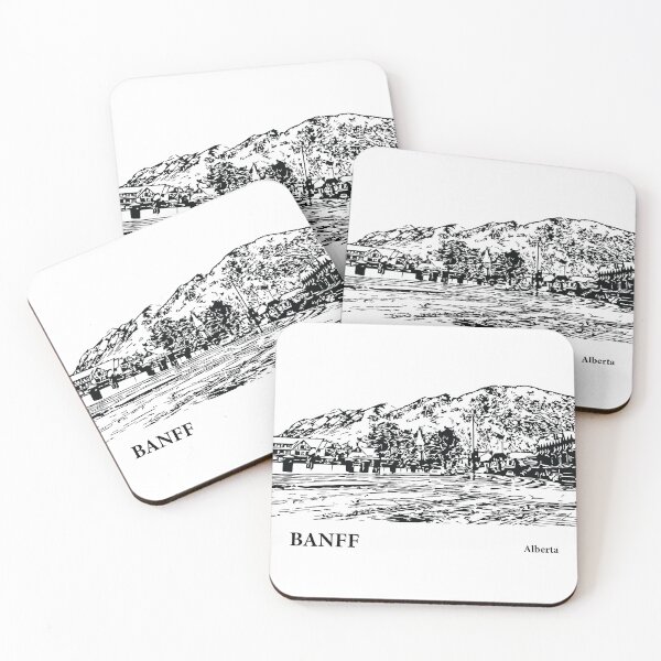 Item preview, Banff Alberta designed and sold by Lakeric Cityscapes.