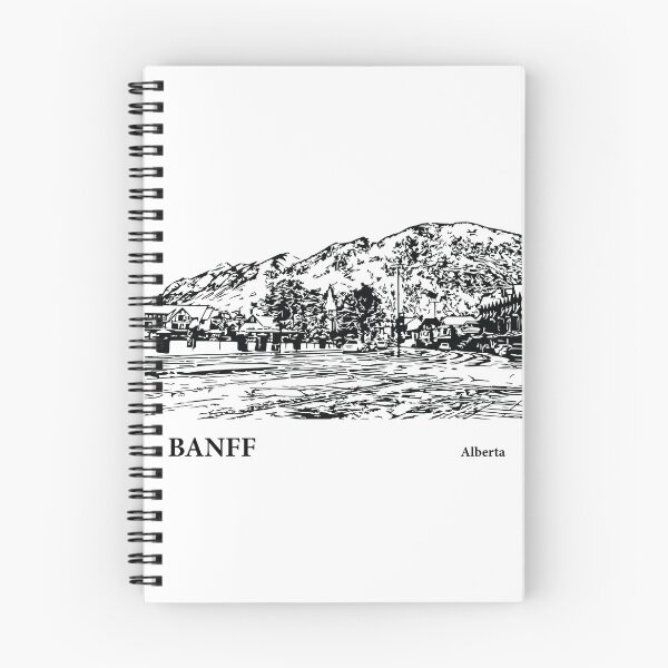 Item preview, Banff Alberta designed and sold by Lakeric Cityscapes.