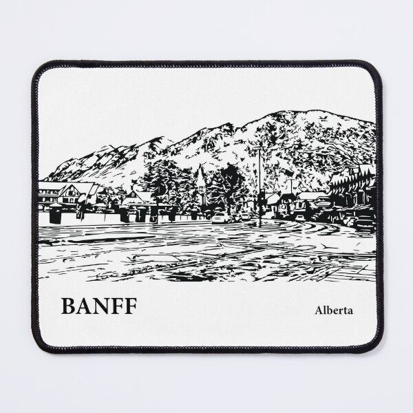 Item preview, Banff Alberta designed and sold by Lakeric Cityscapes.