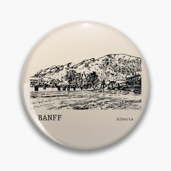 Item preview, Banff Alberta designed and sold by Lakeric Cityscapes.