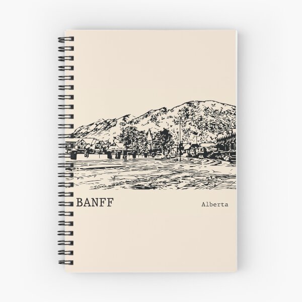 Item preview, Banff Alberta designed and sold by Lakeric Cityscapes.
