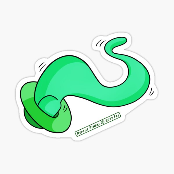 Reptile Senpai S05E04 Sticker