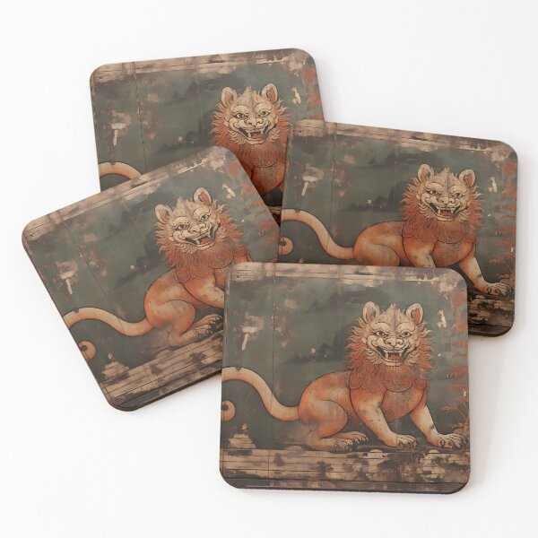 Item preview, Ancient Khmer - Foo Dog designed and sold by KootenayDesigns.