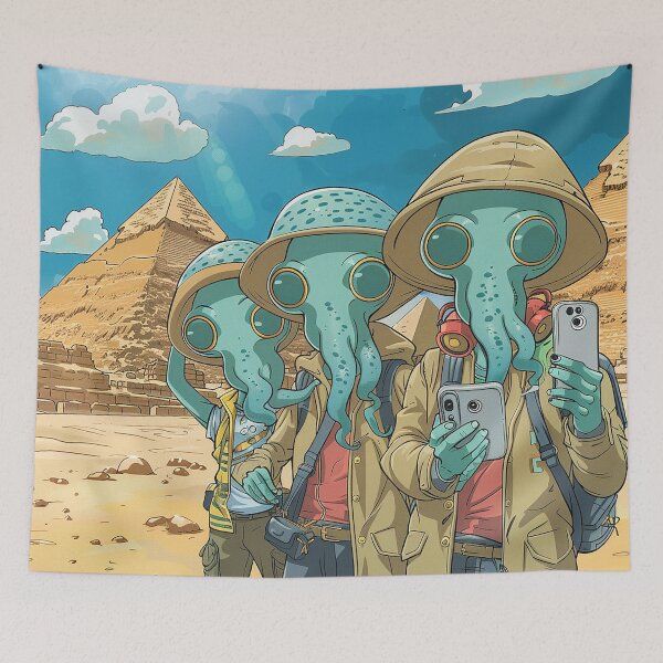 Item preview, Turistas perdidos designed and sold by PyramidSchmear.