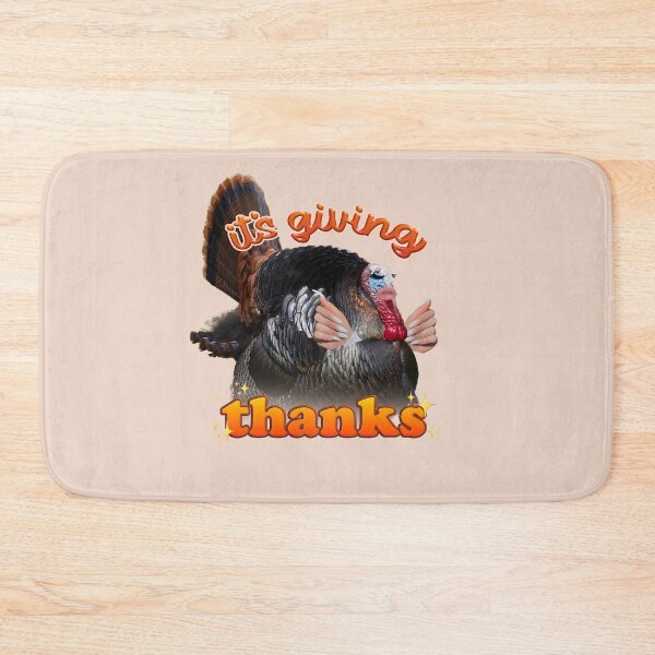 Item preview, It's giving thanks - yassified Thanksgiving turkey designed and sold by snazzyseagull.