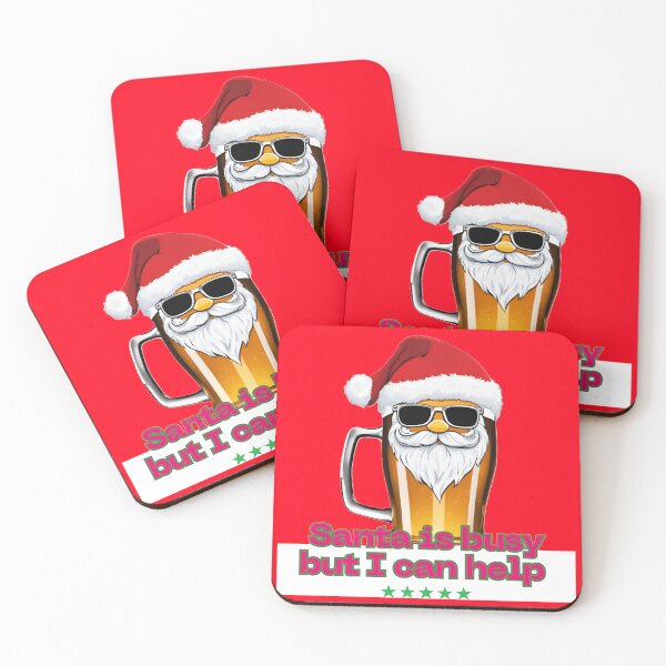 Item preview,   Glass of bear as undercover Santa Claus   designed and sold by Atarac.