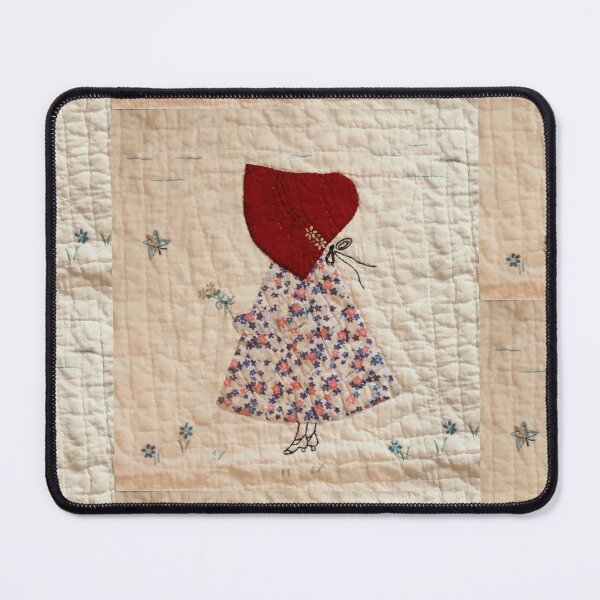 Item preview, Red Bonnet Lady designed and sold by Jane Evans.