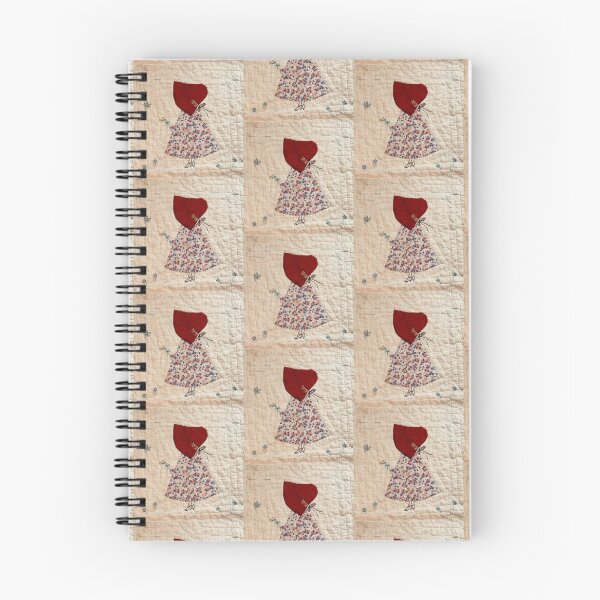 Item preview, Red Bonnet Lady designed and sold by Jane Evans.
