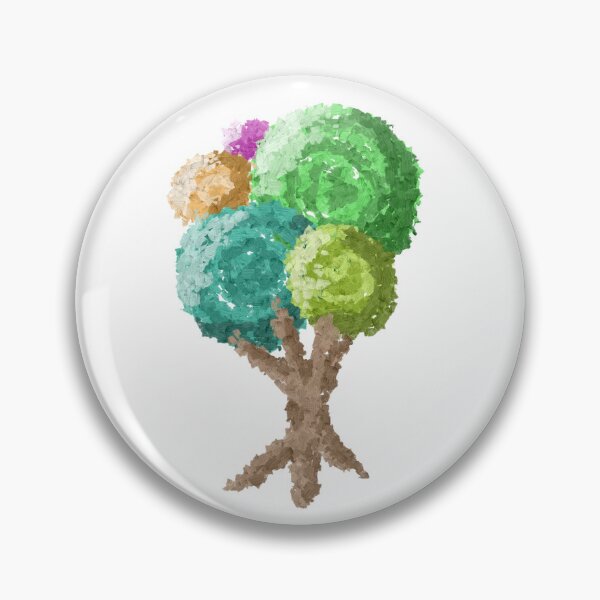 Item preview, Colorful panitbrush tree designed and sold by HenryLt4.