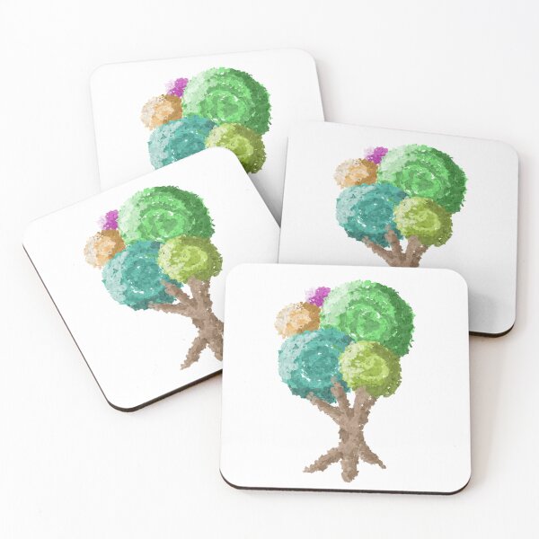 Item preview, Colorful panitbrush tree designed and sold by HenryLt4.