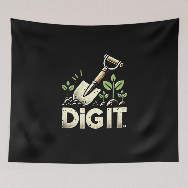 Item preview, Gardening design - Dig It designed and sold by StagInk.