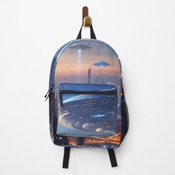 Item preview, City of Lights - Aliens and Ufos designed and sold by eXtraHumans.