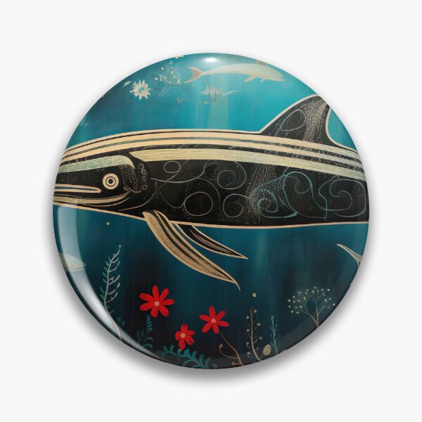 Item preview, Ancient Khmer - Irrawaddy Dolphin designed and sold by KootenayDesigns.