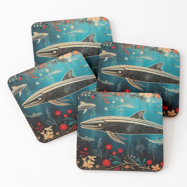 Item preview, Ancient Khmer - Irrawaddy Dolphin designed and sold by KootenayDesigns.
