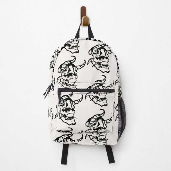 Item preview, Oni Mask; Japenese Tattoo; Hardcore Style; designed and sold by StickerApe.