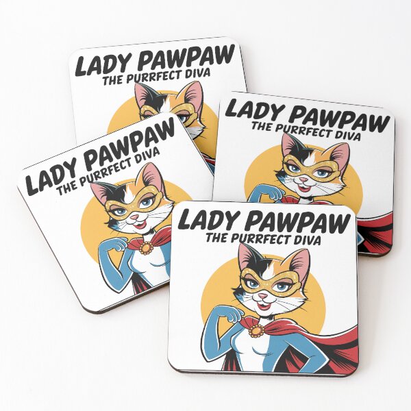Item preview, Lady Pawpaw - The Purrfect Feline Diva designed and sold by ObjCrea123.