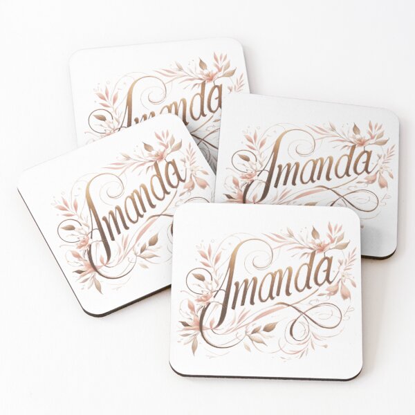 Item preview, Elegant Amanda: A Floral Delight designed and sold by dreambigdrive38.