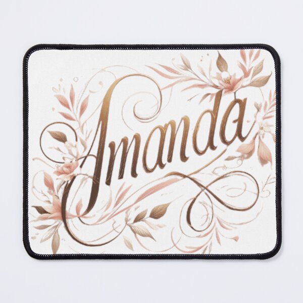 Item preview, Elegant Amanda: A Floral Delight designed and sold by dreambigdrive38.