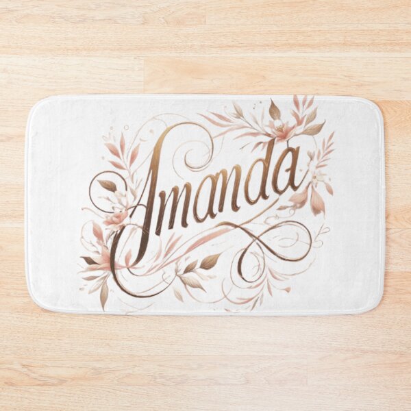 Item preview, Elegant Amanda: A Floral Delight designed and sold by dreambigdrive38.