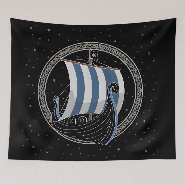 Item preview, Viking ship at sea, viking ship, Viking, viking dad, best dad ever, dad, happy dad day designed and sold by PRYMULLART.