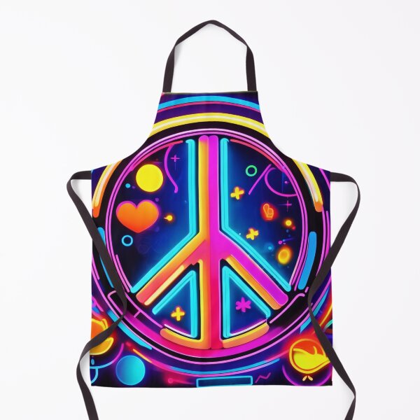 Item preview, Vibrant Peace Sign Design designed and sold by Health And Fitness Posts e-Store.