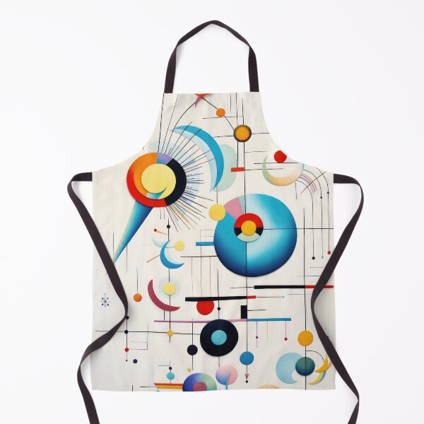 Artikelvorschau, Abstrakter geometrischer Kandinsky Kunstdruck entworfen und verkauft von VanKlin.
