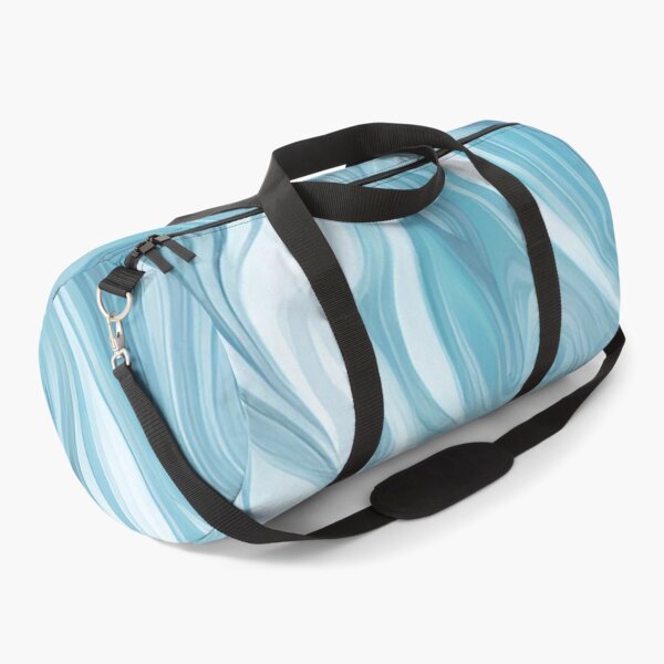Item preview, Aqua and White Marble Swirl designed and sold by BubbleGalaxy.