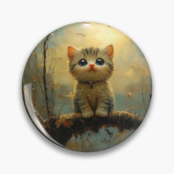 Item preview, Mystic Moonlit Kitten designed and sold by keomany.