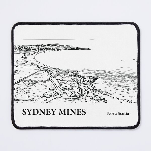 Item preview, Sydney Mines Nova Scotia designed and sold by Lakeric Cityscapes.