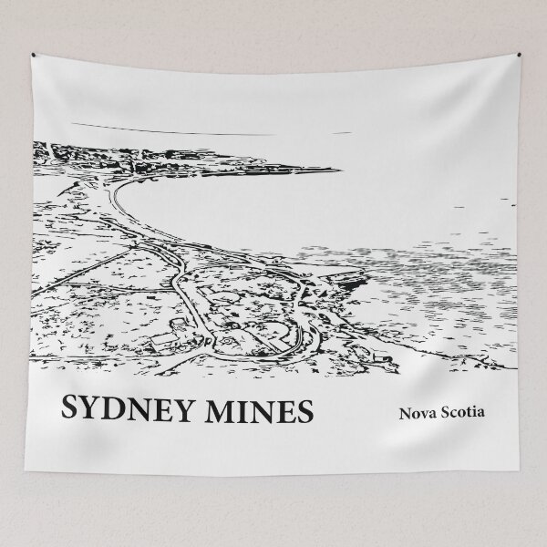 Item preview, Sydney Mines Nova Scotia designed and sold by Lakeric Cityscapes.