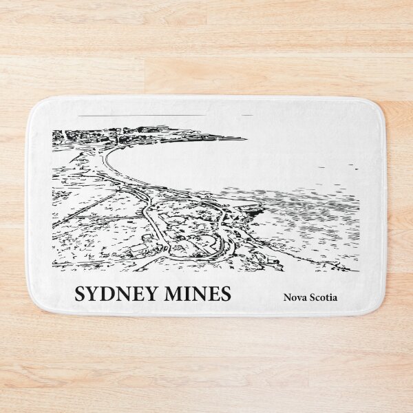 Item preview, Sydney Mines Nova Scotia designed and sold by Lakeric Cityscapes.
