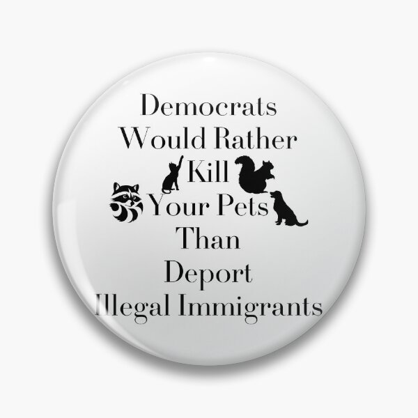 Item preview, Democrats Would Rather Kill Your Pets Than... - Black Text designed and sold by TheKnightWriter.