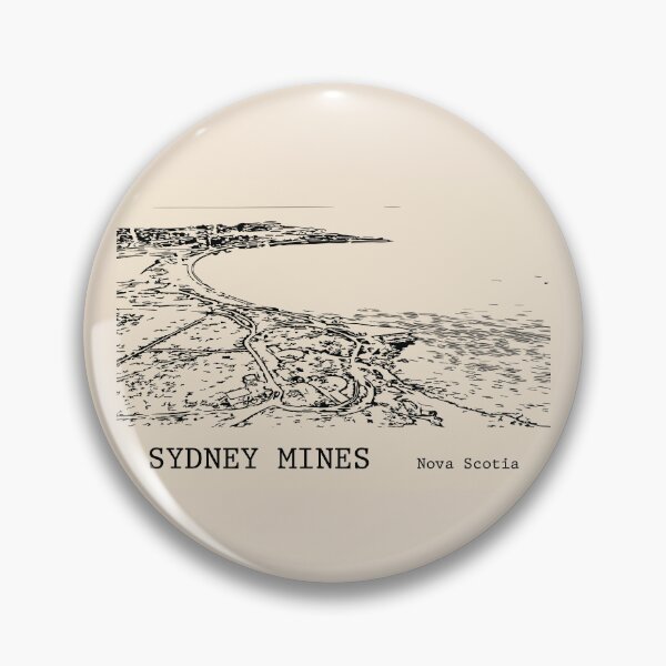 Item preview, Sydney Mines Nova Scotia designed and sold by Lakeric Cityscapes.