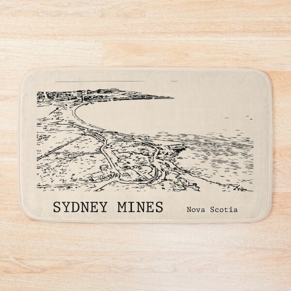 Item preview, Sydney Mines Nova Scotia designed and sold by Lakeric Cityscapes.