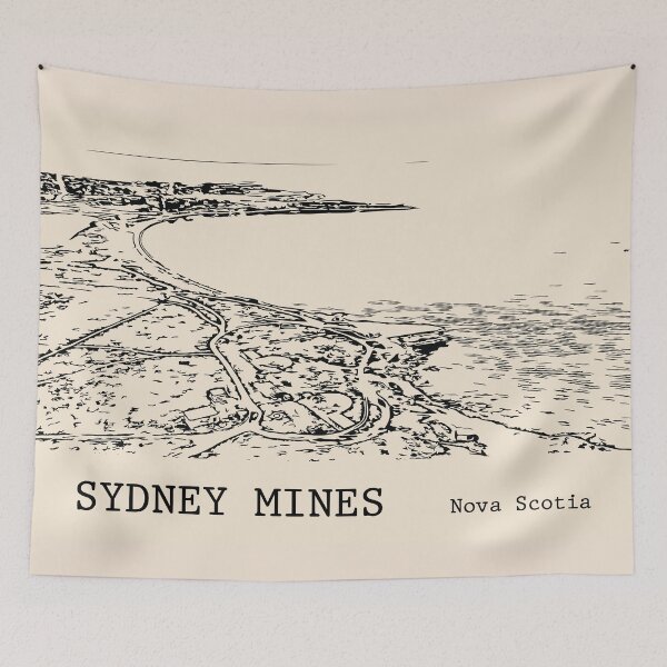 Item preview, Sydney Mines Nova Scotia designed and sold by Lakeric Cityscapes.