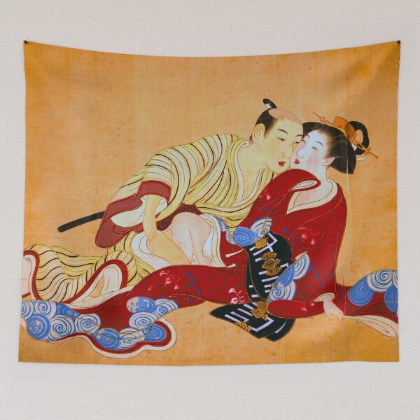 Item preview, Erotic Art Red Hot Love Japanese Shunga designed and sold by Instant Printing.