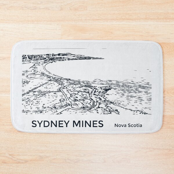Item preview, Sydney Mines Nova Scotia designed and sold by Lakeric Cityscapes.