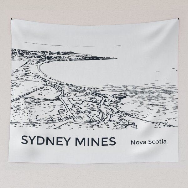 Item preview, Sydney Mines Nova Scotia designed and sold by Lakeric Cityscapes.