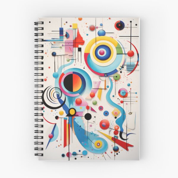 Item preview, Abstract Geometric Kandinsky Art Print  designed and sold by VanKlin.