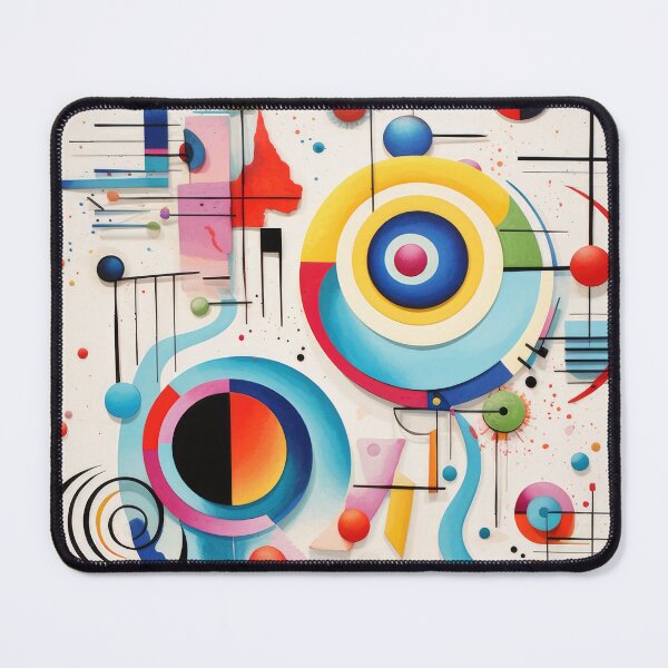 Item preview, Abstract Geometric Kandinsky Art Print  designed and sold by VanKlin.